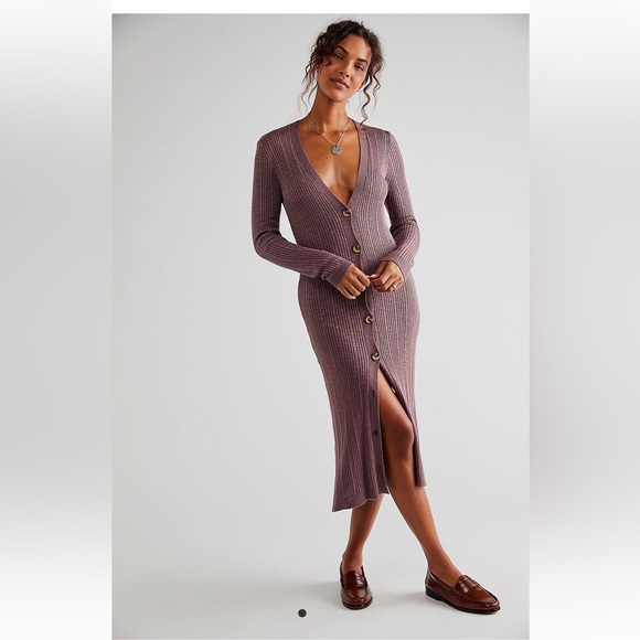 Free people knit dress date night cardi small - Picture 1 of 4